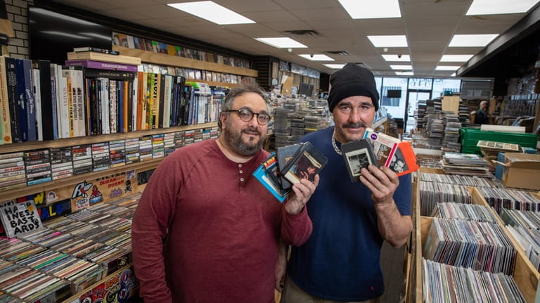 High Fidelity Records and CDs owner Marc Sendik, left, and...