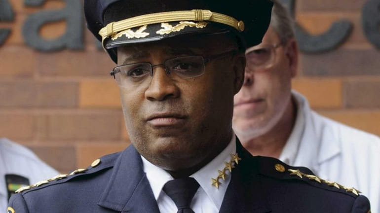 Chief of Department Philip Banks III, the highest ranking black...