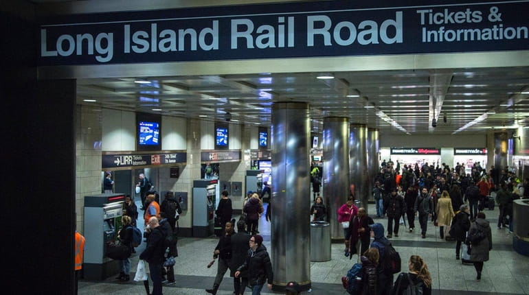 Buses will replace Long Island Rail Road trains on Saturday,...