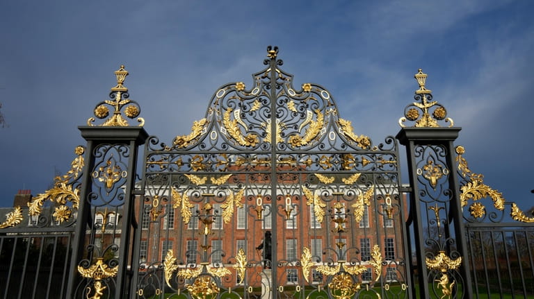 A view of Kensington Palace in London, Friday, Jan. 6,...