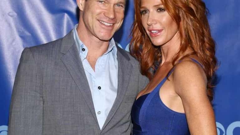 Actors Dylan Walsh and Poppy Montgomery attend the 2011 CBS...