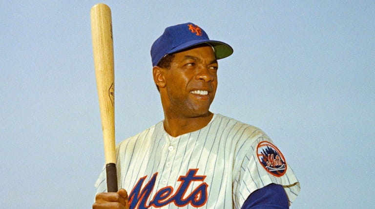 Donn Clendenon, infielder for the Mets, 1970.
