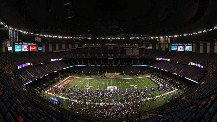 Mercedes-Benz Superdome in New Orleans. (Getty Images)