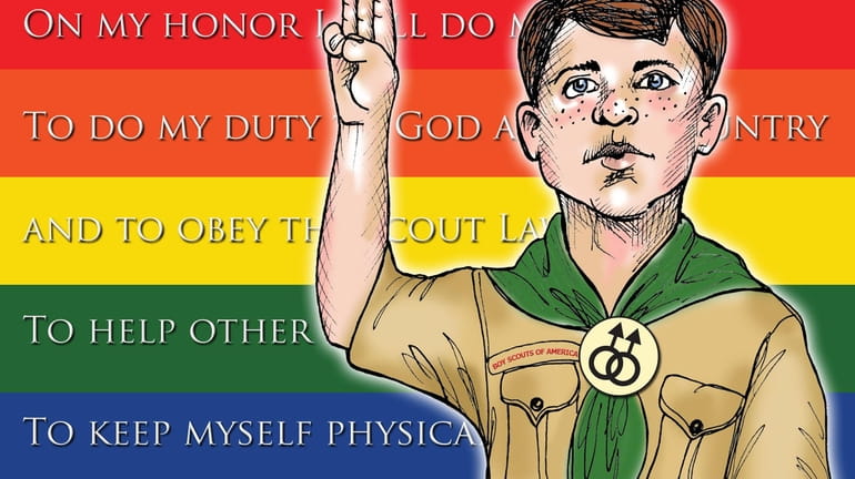 The Boy Scouts would be good for its gay members....