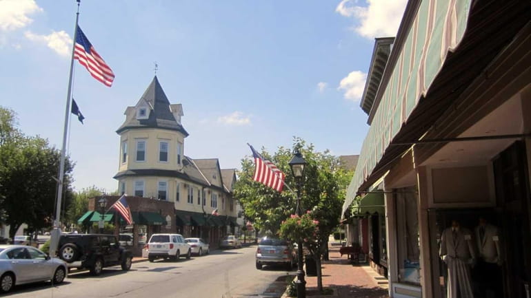 A view of downtown Amityville. (June 5, 2011)