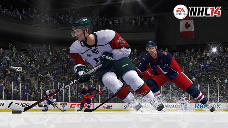 This publicity photo released by EA Sports shows a screen...