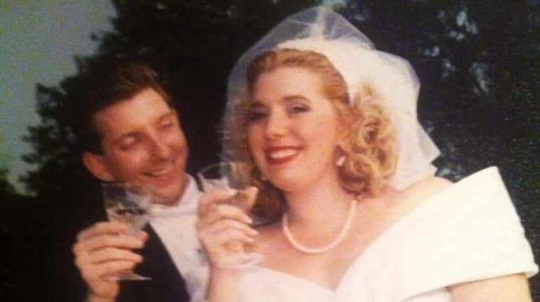 Kirk and Gayle Amico on their wedding day in August...