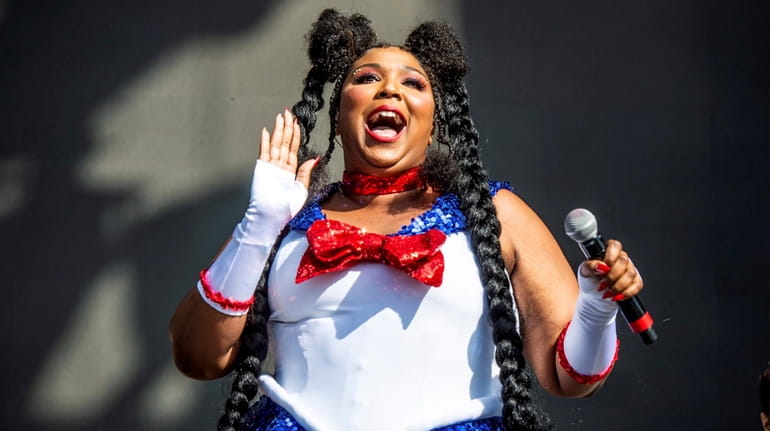 Lizzo performs at the Voodoo Music Experience in City Park...