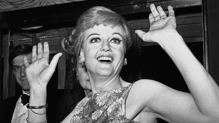 Angela Lansbury, the star of Broadway's newest musical "Mame," appears...