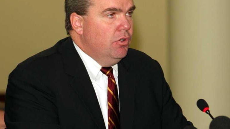 Thomas Krumpter, the acting Nassau police commissioner. (Dec. 10, 2008)