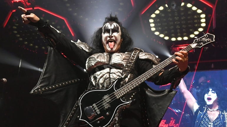  KISS, with Gene Simmons, performs at Nassau Coliseum.