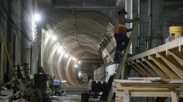 The MTA's capital plan set aside funding for significant projects,...