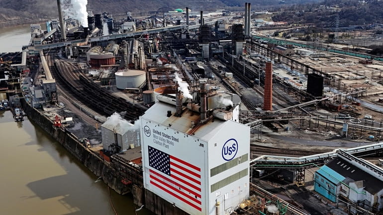 U.S. Steel's Mon Valley Works Clairton Plant in Clairton, Pa.,...