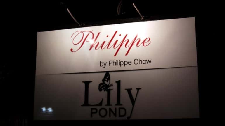 Front of Lilly Pond. Bikini Fashion Show at Lily Pond...
