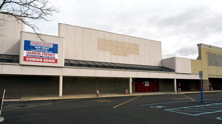 An empty store that will be a Harbor Freight Tools location...