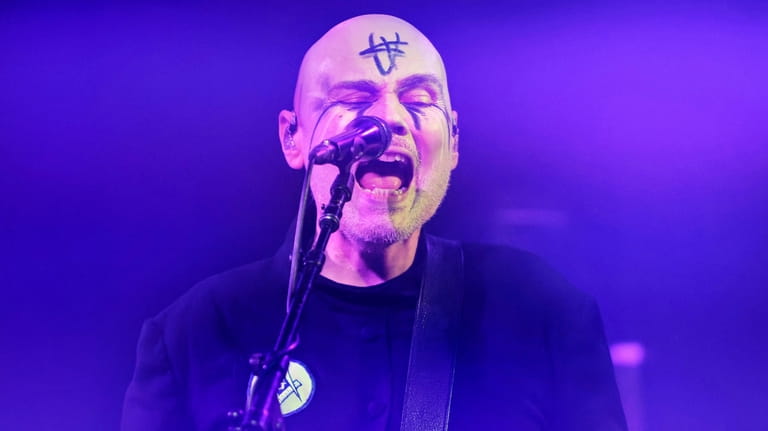 Billy Corgan of the Smashing Pumpkins performs at the Metro...