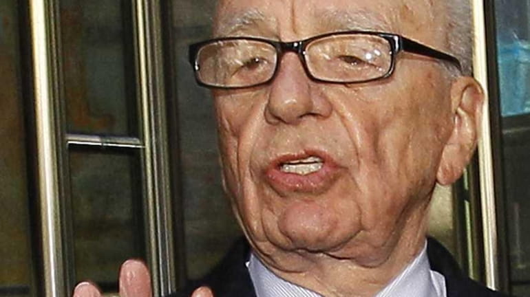 Rupert Murdoch, seen in a file photo, said on Twitter...