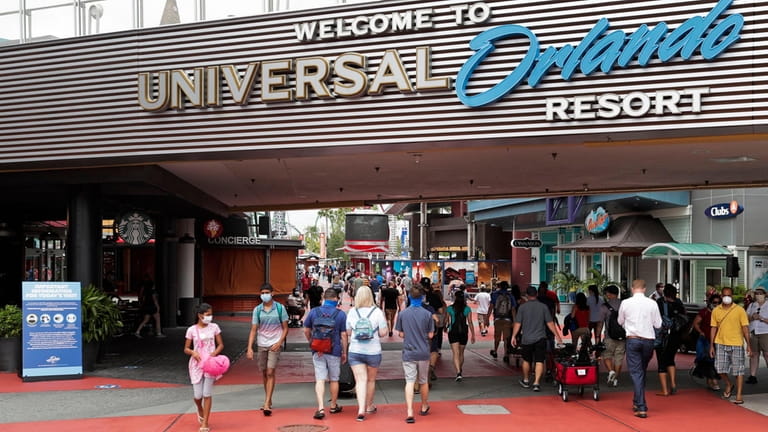 Universal Studios in Orlando, Florida. 