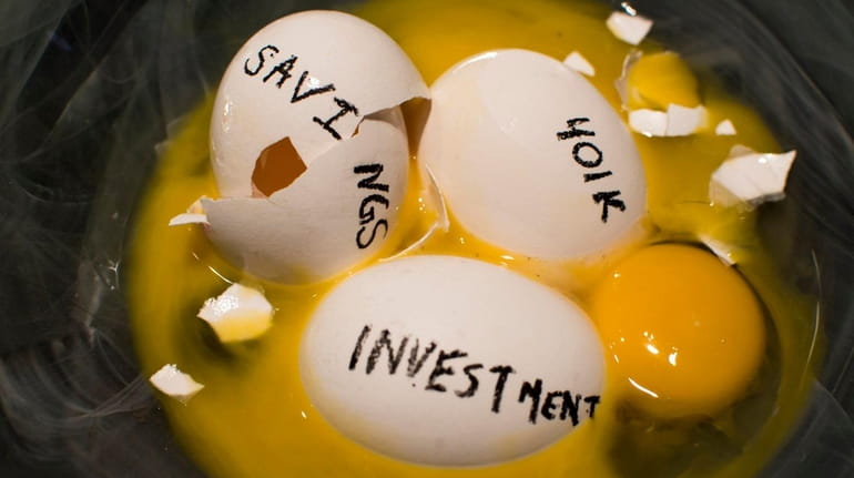 Investment minstake: putting all your eggs in one basket, savings,...