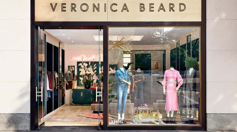 High-end women's clothing brand Veronica Beard opened a store at...
