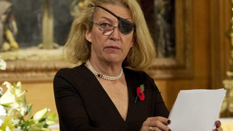 Marie Colvin of the British Sunday Times gives the address...