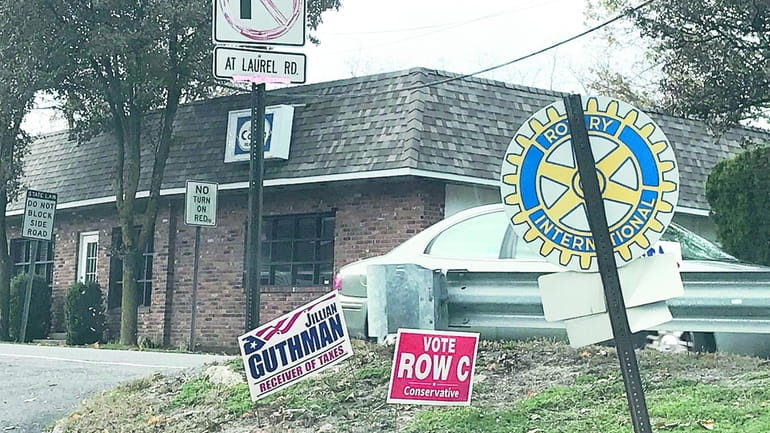 Candidates should clean up their election campaign signs, a reader...
