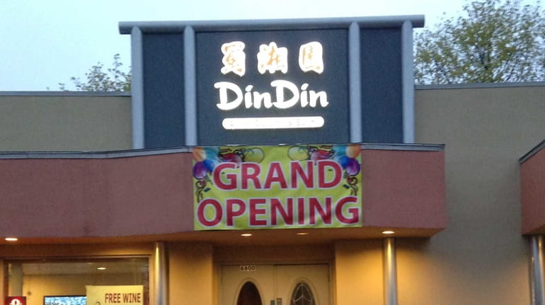 The Chinese restaurant Din Din on Jericho Turnpike in Syosset...