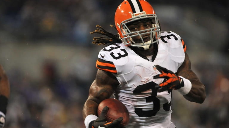 Trent Richardson, the third overall pick in the 2012 NFL...