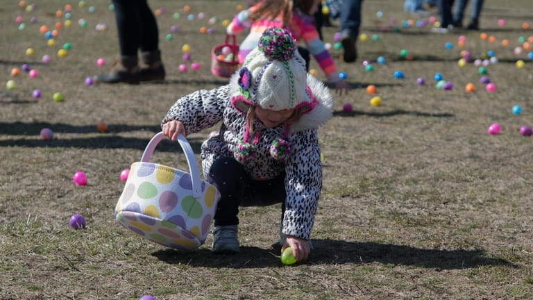 An Easter Egg Hunt will be held at Orient Point...