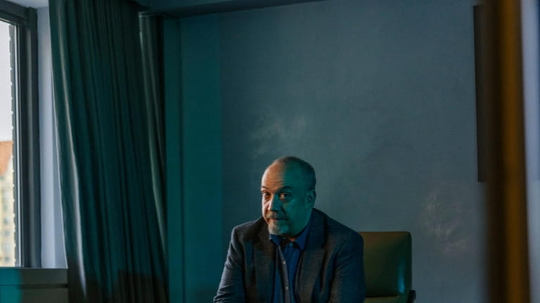 Paul Giamatti poses for a portrait in New York on...