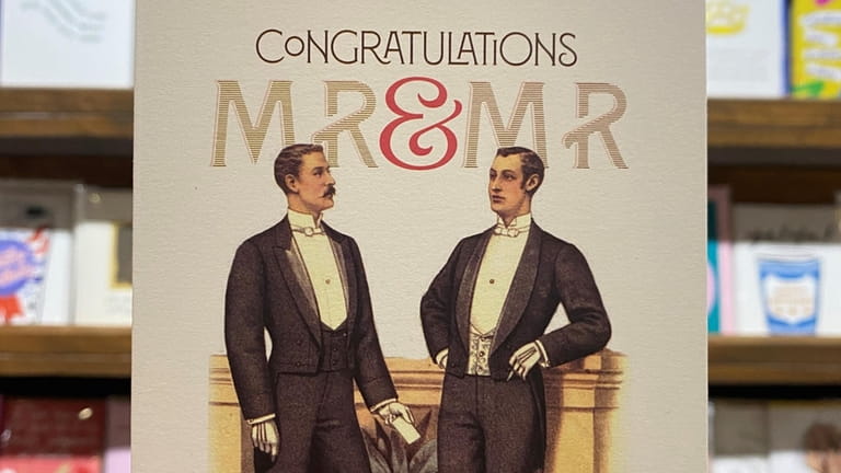 Personalized cards help make the big day even more special...