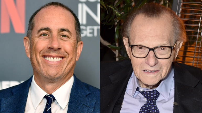 Comedian Jerry Seinfeld, left, has clarified that he has "[a]lways...