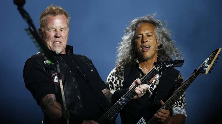 Metallica will be featured in a drive-in concert film shown at Adventureland...