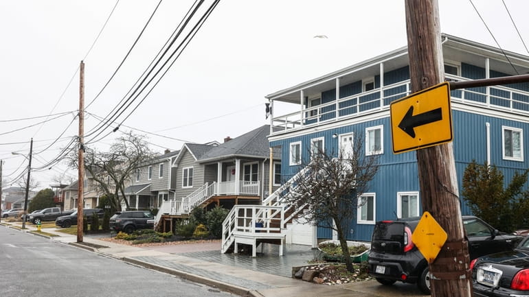 Garfield Street is one of many in Freeport with waterfront...