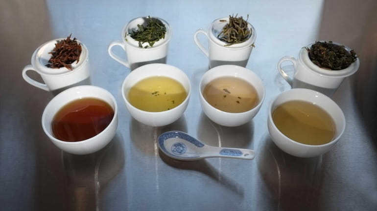 Teas that are destined to be sold loose are usually...