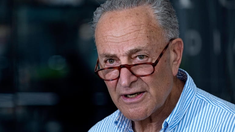 Senate Majority Leader Chuck Schumer called Sunday for the U.S. Department of...