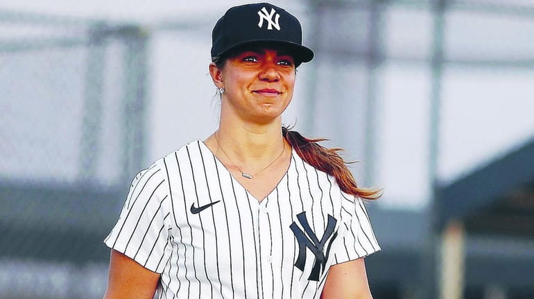 Yankees minor-league manager Rachel Balkovec.