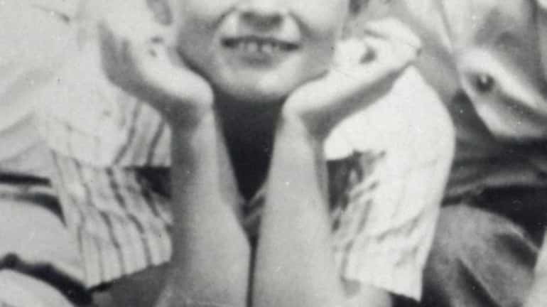 Alan Alda at 11 years old, in 1947.