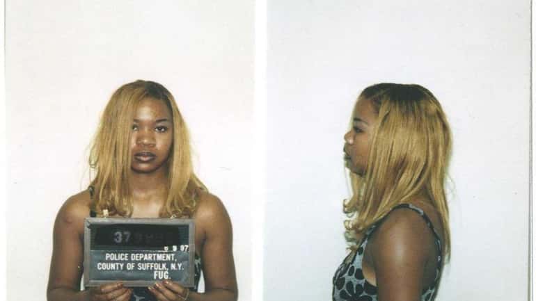 A handout image of Kalila Taylor who is being tried...