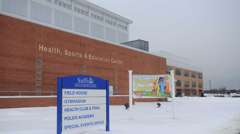 Suffolk County Community College's Field House is inside the Health,...