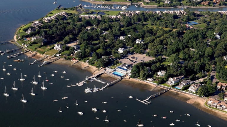Northport Harbor, seen here on July 1, received a poor...