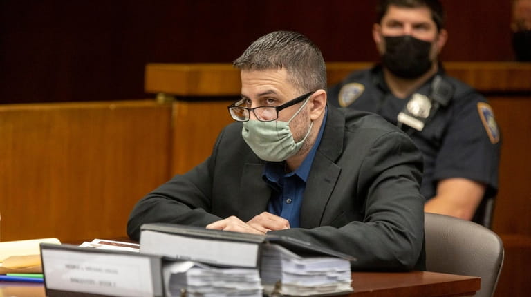 Michael Valva during a pre-trial hearing at the Arthur M....
