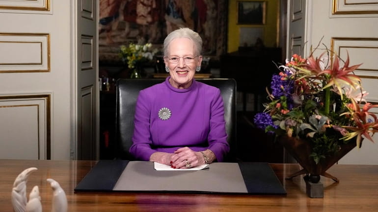 Queen Margrethe II gives a New Year's speech and announces...