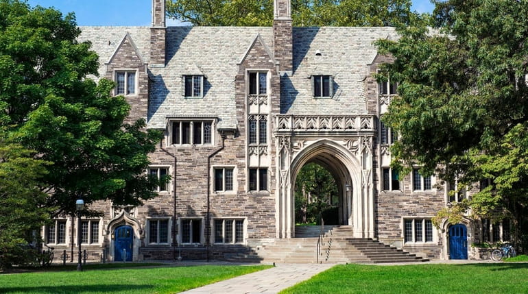 Lockhart Hall at Princeton University  is seen in this photo.
