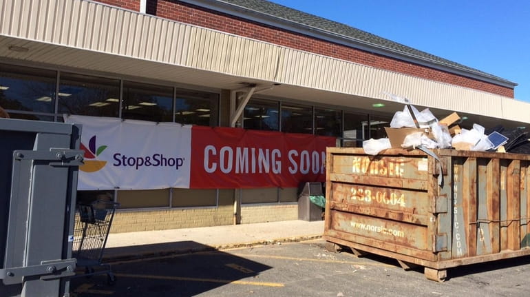Stop & Shop converted this Waldbaum's in Southampton in October....