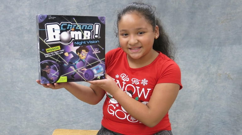 Kidsday reporter Deysi Ponce tested Chrono Bomb! Night Vision, which...