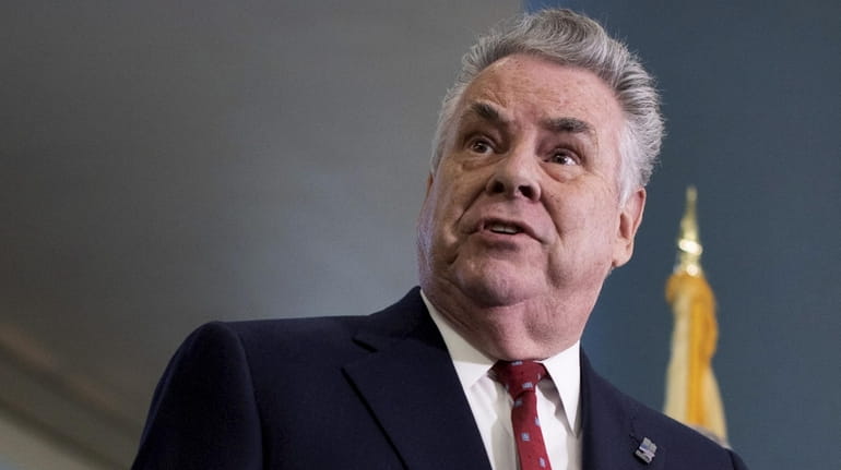 Rep. Peter King announced Monday that he will not seek reelection...