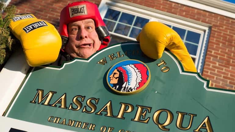 Comedian Bob Nelson, 55, gets punchy as boxer character Jiffy...