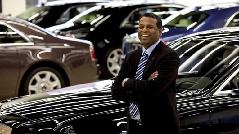 Antoine Dominic, a newcomer to the auto retailing business, says...