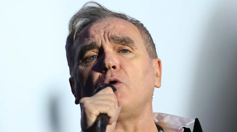 English singer-songwriter Morrissey performs at the Vive Latino music festival...
